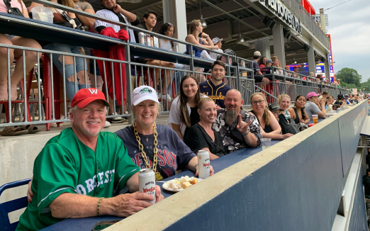 Nichols Alumni at Polar Park